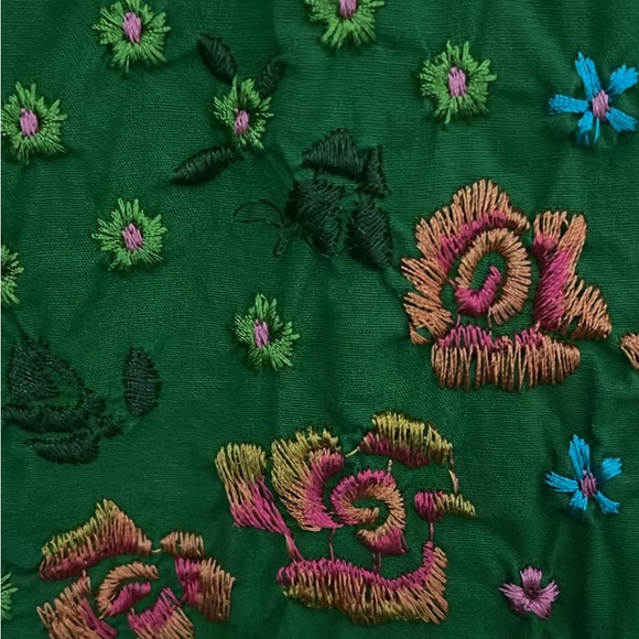 Stunning Green Johnny Was Embroidered Jacket - Picture 7 of 7